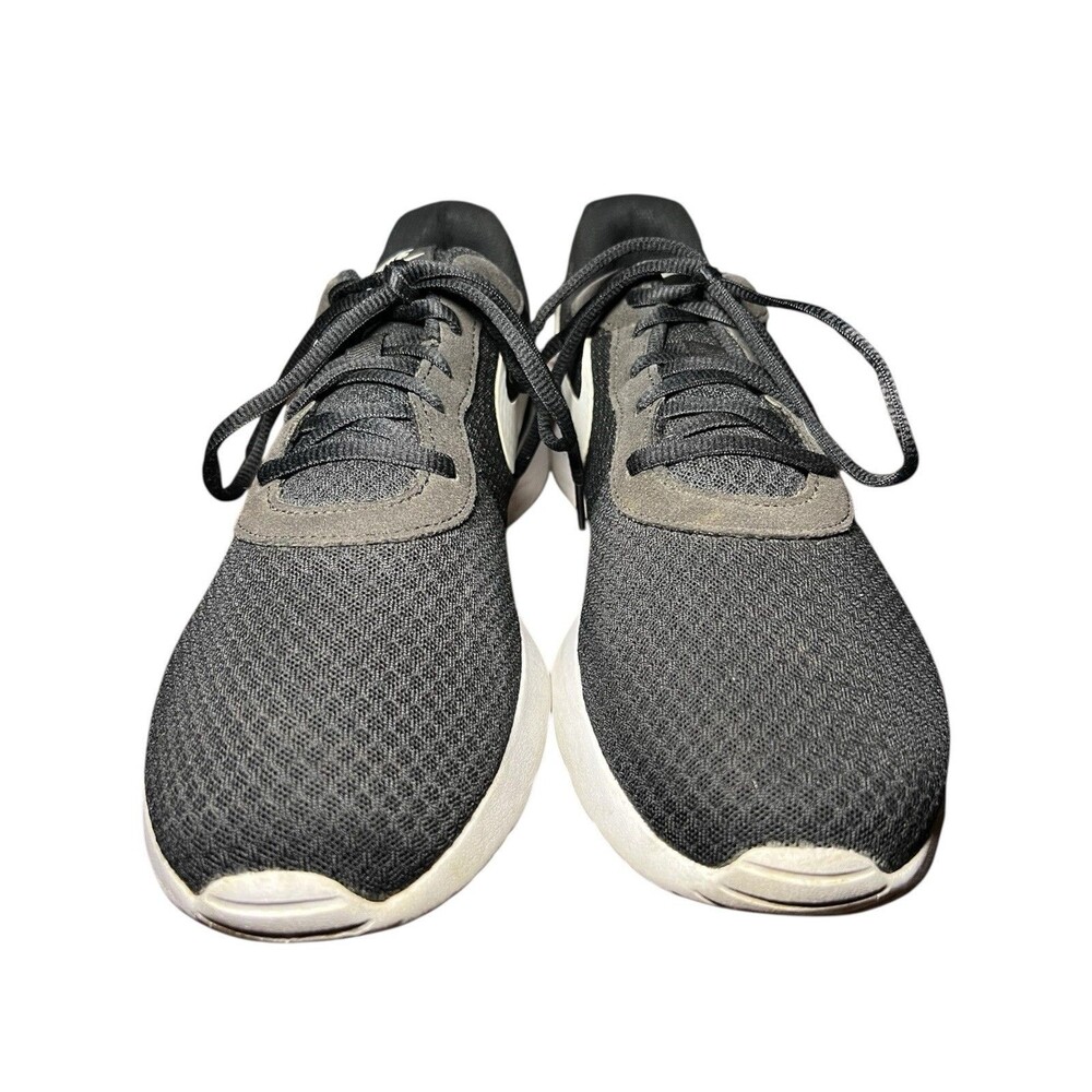 Nike Tanjun Black Lace Athletic Running Sneaker Shoes Men's Size 13, 812654-011